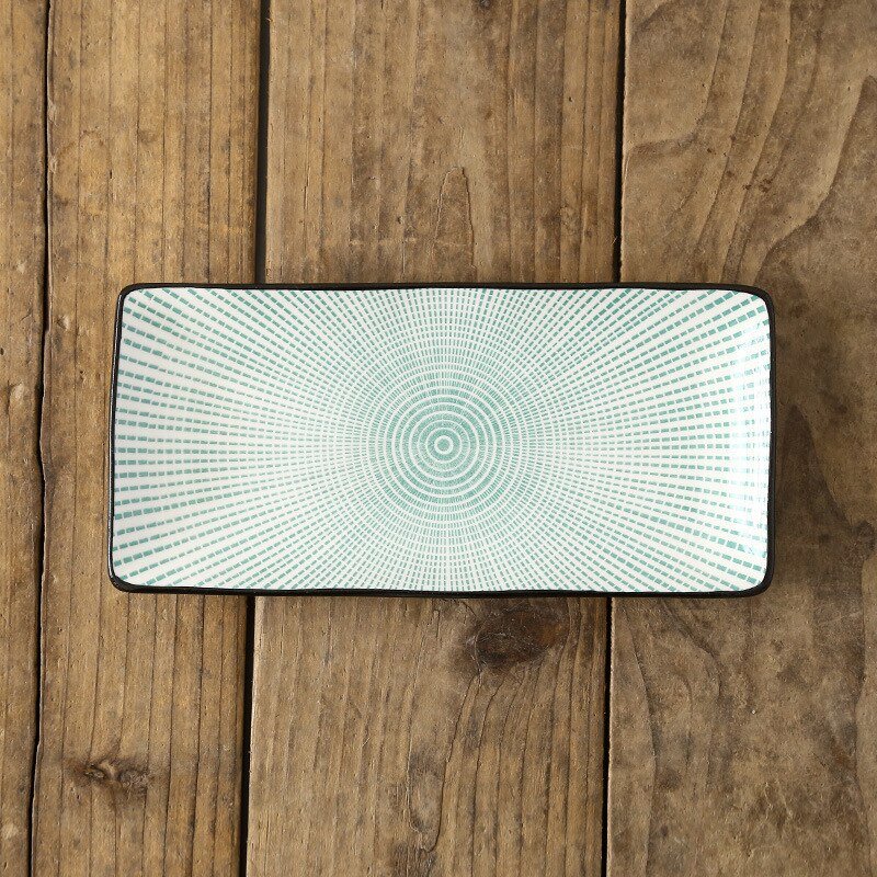 Rectangular Ceramic Plate - Casatrail.com