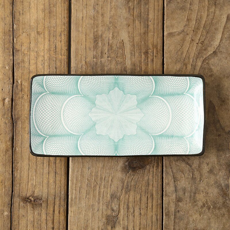 Rectangular Ceramic Plate - Casatrail.com