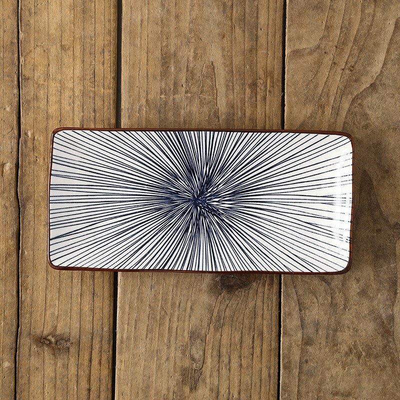 Rectangular Ceramic Plate - Casatrail.com