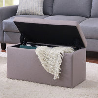 Thumbnail for Rectangular Lift Top Storage Ottoman - Casatrail.com