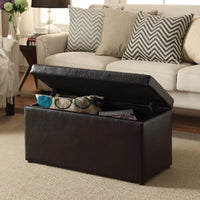 Thumbnail for Rectangular Lift Top Storage Ottoman - Casatrail.com