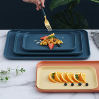 Thumbnail for Rectangular Plates Tray with Large Capacity - Casatrail.com