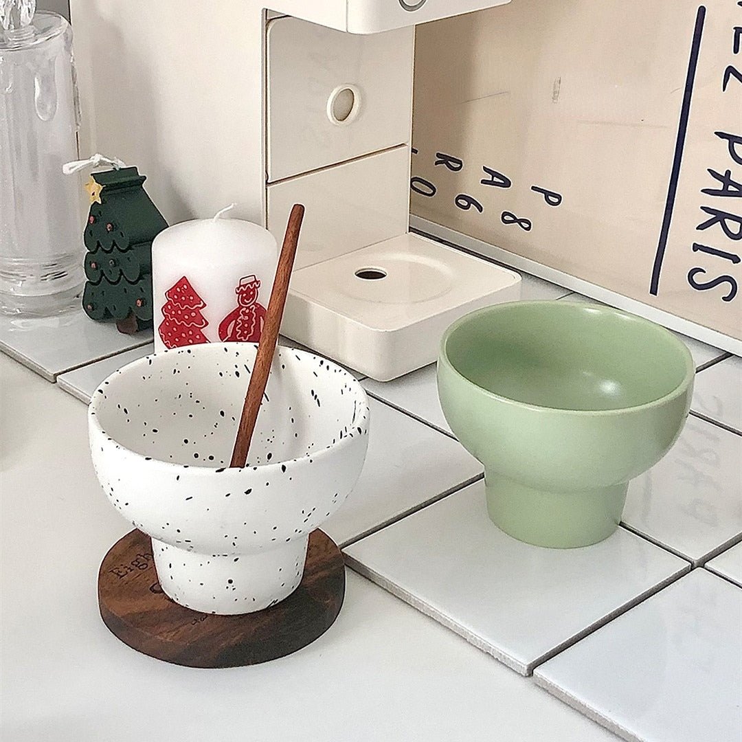 Retro Ceramic Bowl - 4Inch - Casatrail.com