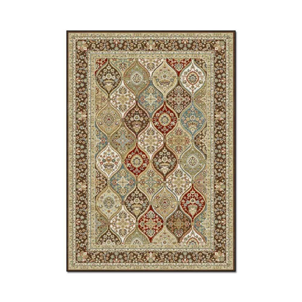 Retro Court Style Golden Living Room Rug - Casatrail.com