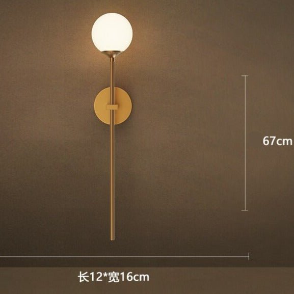 Retro LED Wall Lamp for Bed and Exterior Lighting - Casatrail.com
