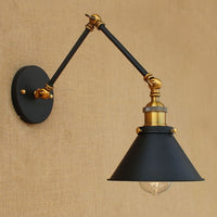 Thumbnail for Retro Loft Industrial Wall Lamp with Swing Arm - Casatrail.com