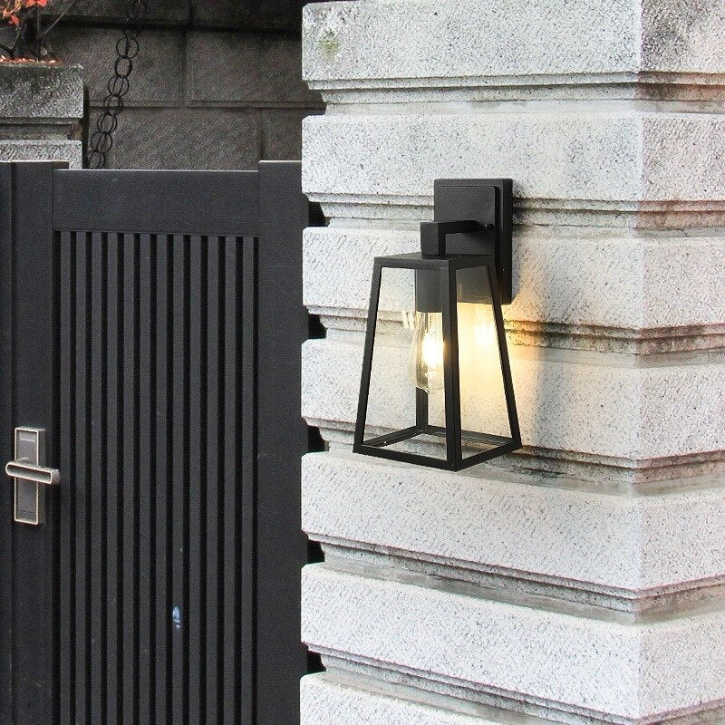 Retro Outdoor Wall Lantern - Vintage Lights - Casatrail.com