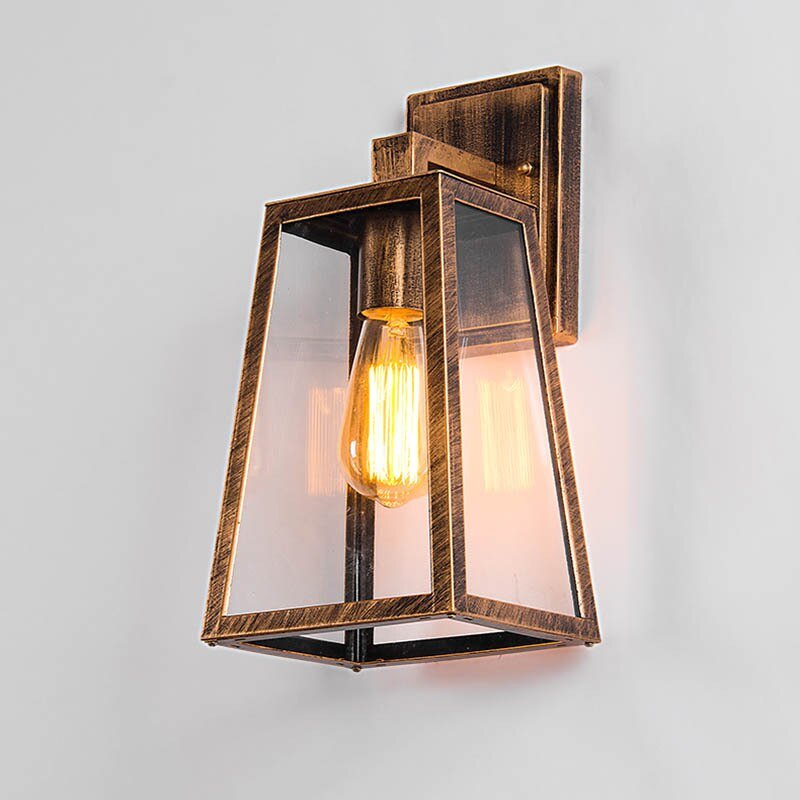 Retro Outdoor Wall Lantern - Vintage Lights - Casatrail.com