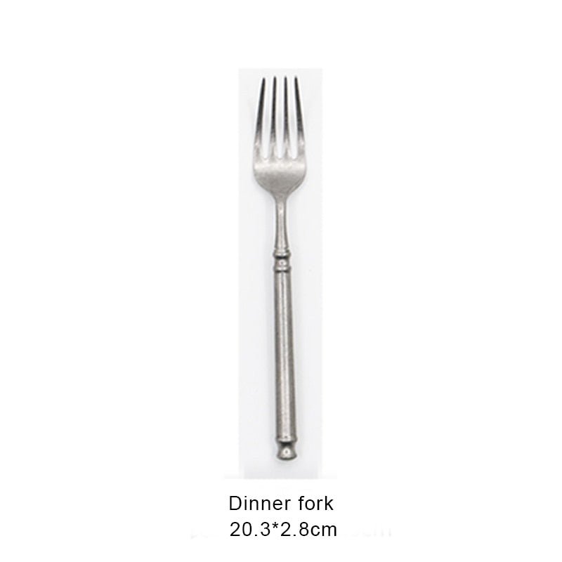 Retro Scrub Flatware Cutlery Set - Casatrail.com