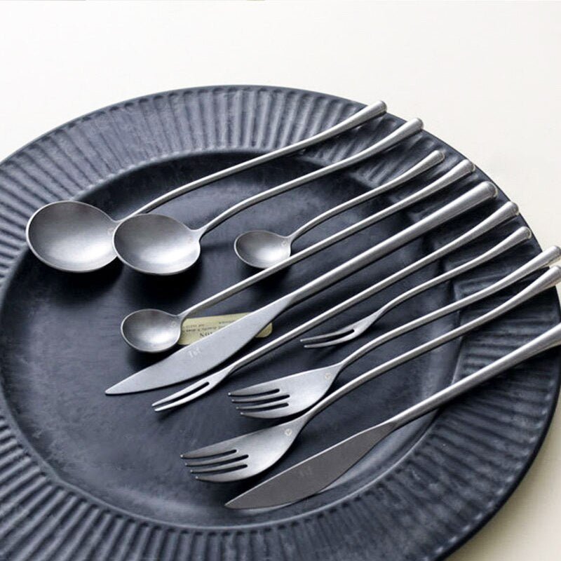 Retro Stainless Steel Cutlery Set - Casatrail.com