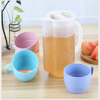 Thumbnail for Reusable Biodegradable Wheat Straw Drinking Cup Set - Casatrail.com