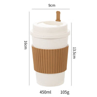 Thumbnail for Reusable Coffee Cups with Lids - Casatrail.com