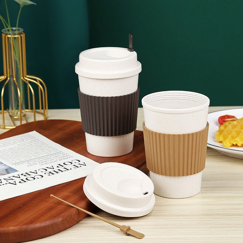 Reusable Coffee Cups with Lids - Casatrail.com