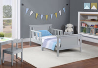 Thumbnail for Reversible Upholstered Toddler Bed - Casatrail.com