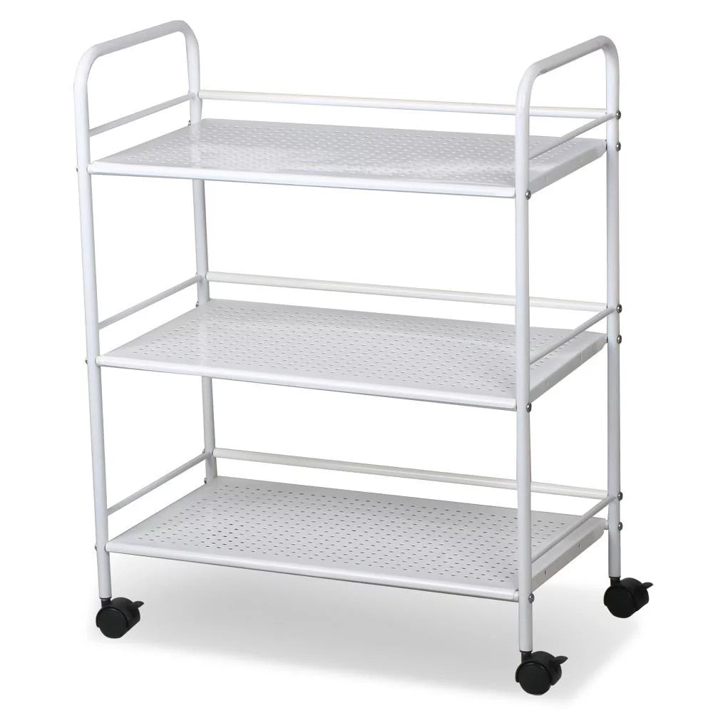 Rolling Trolley Cart with 3 Shelves - Casatrail.com