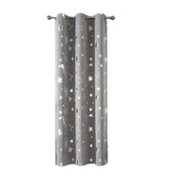 Thumbnail for Room Darkening Curtains with Silver Star Moon - Casatrail.com