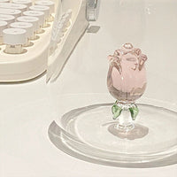 Thumbnail for Rose Cup Glass Water Cup for Home Office - 380ml - Casatrail.com