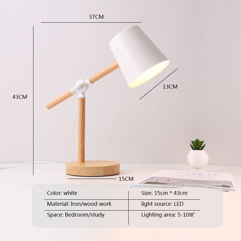 Rotatable LED Table Lamp in Macaroon Design - Casatrail.com