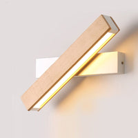 Thumbnail for Rotatable Wall Lamp Nordic Solid Wood LED Light - Casatrail.com