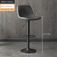 Thumbnail for Rotating Lift Bar Stool - Wrought Iron - Casatrail.com