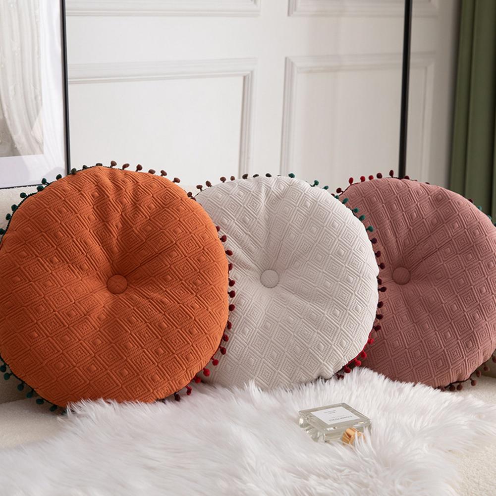 Round Ball Floor Pillow for Home Decor - Casatrail.com