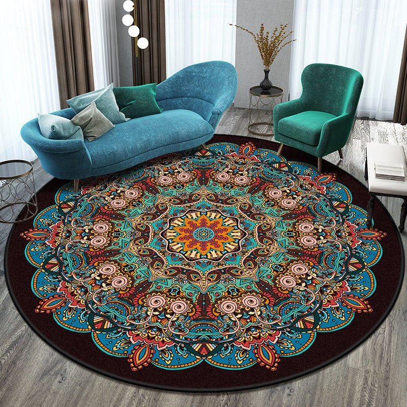 Round Bedroom and Living Room Rug - Casatrail.com