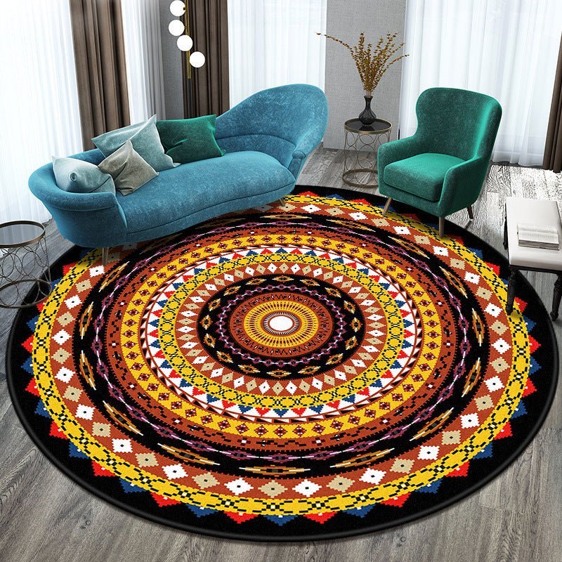 Round Bedroom and Living Room Rug - Casatrail.com