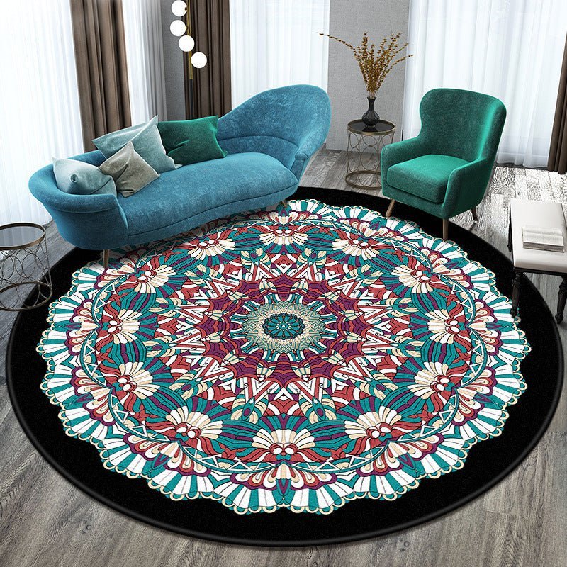 Round Bedroom and Living Room Rug - Casatrail.com