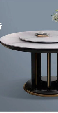 Thumbnail for Round Dining Table Set for 6 People - Casatrail.com