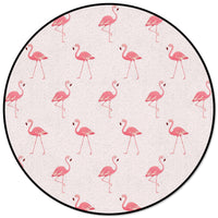 Thumbnail for Round Rug with Forest Animals Print - Casatrail.com