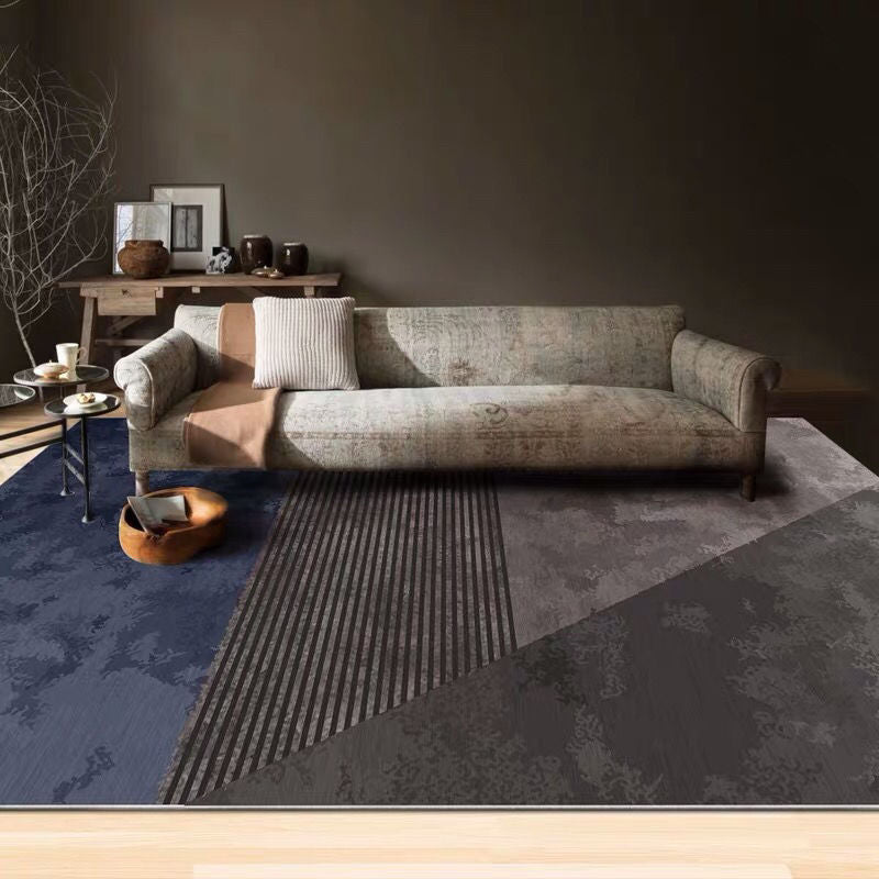 Scandinavian Orange Luxury Living Room Carpet - Casatrail.com