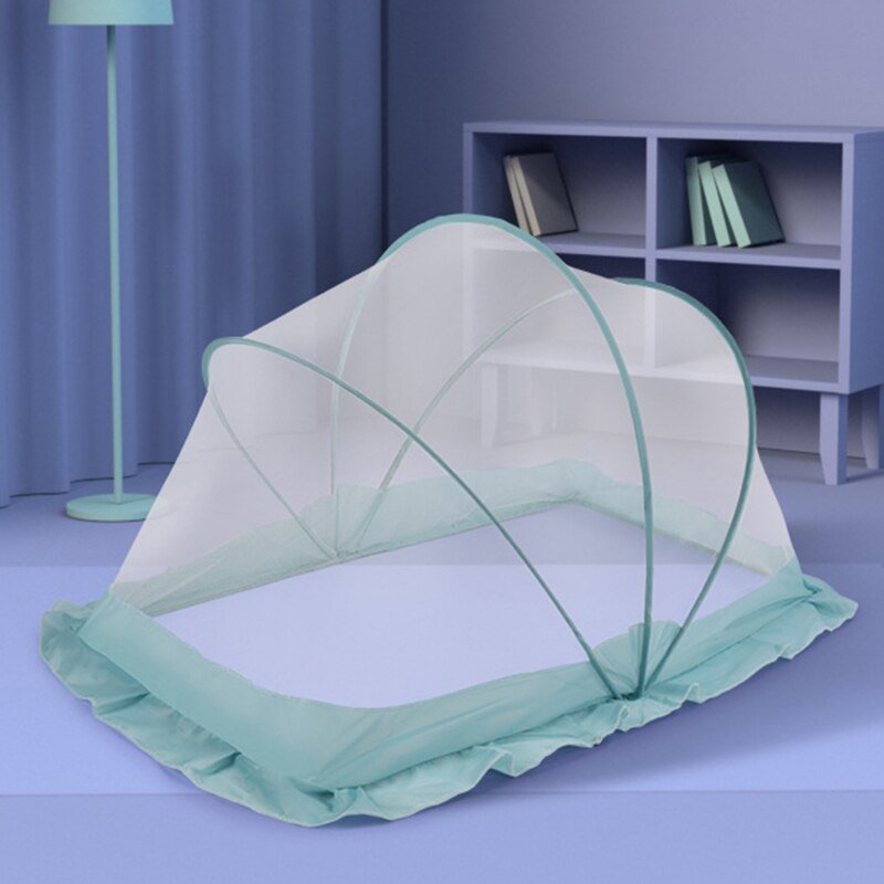 Secure Foldable Baby Crib with Mosquito Net - Casatrail.com