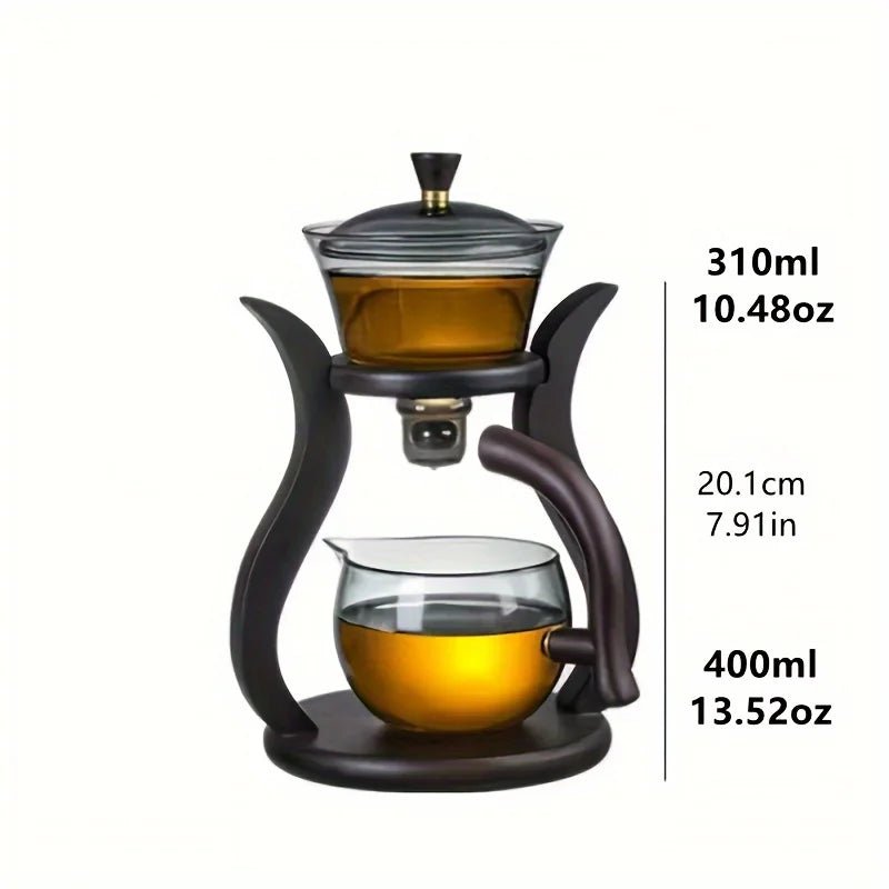 Semi Automatic Kung Fu Tea Set With Infuser - Casatrail.com