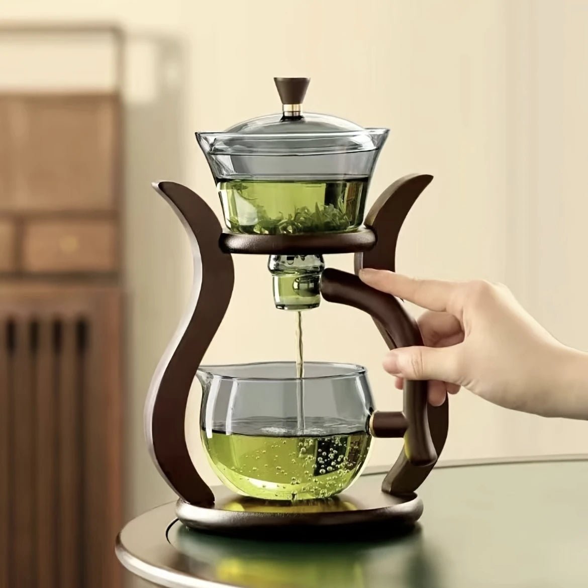 Semi Automatic Kung Fu Tea Set With Infuser - Casatrail.com