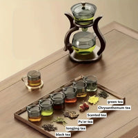 Thumbnail for Semi Automatic Kung Fu Tea Set With Infuser - Casatrail.com