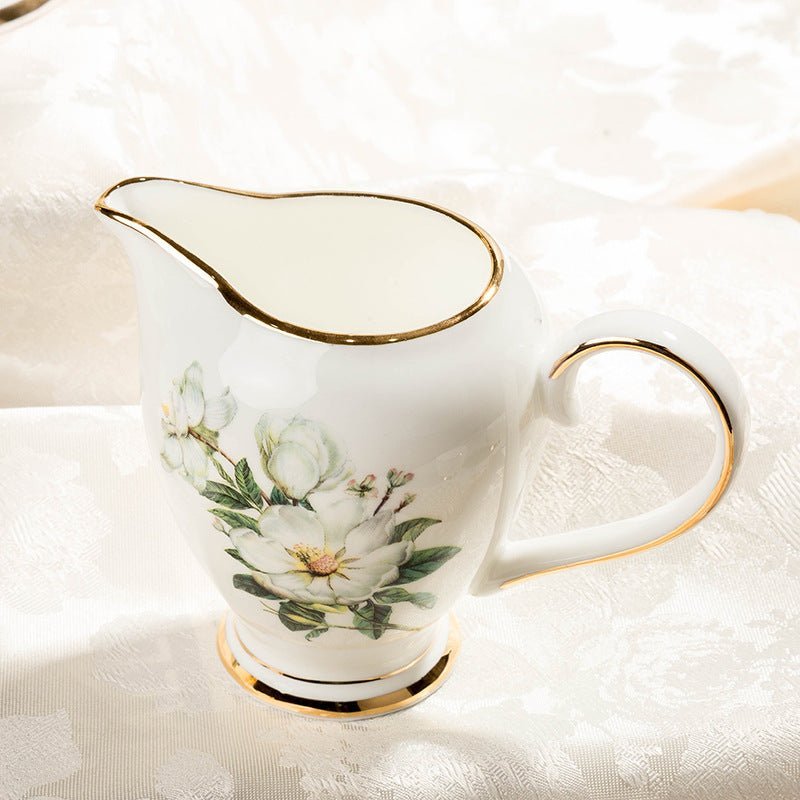 Set of 6 Ceramic Bone China Coffee Mugs - Casatrail.com