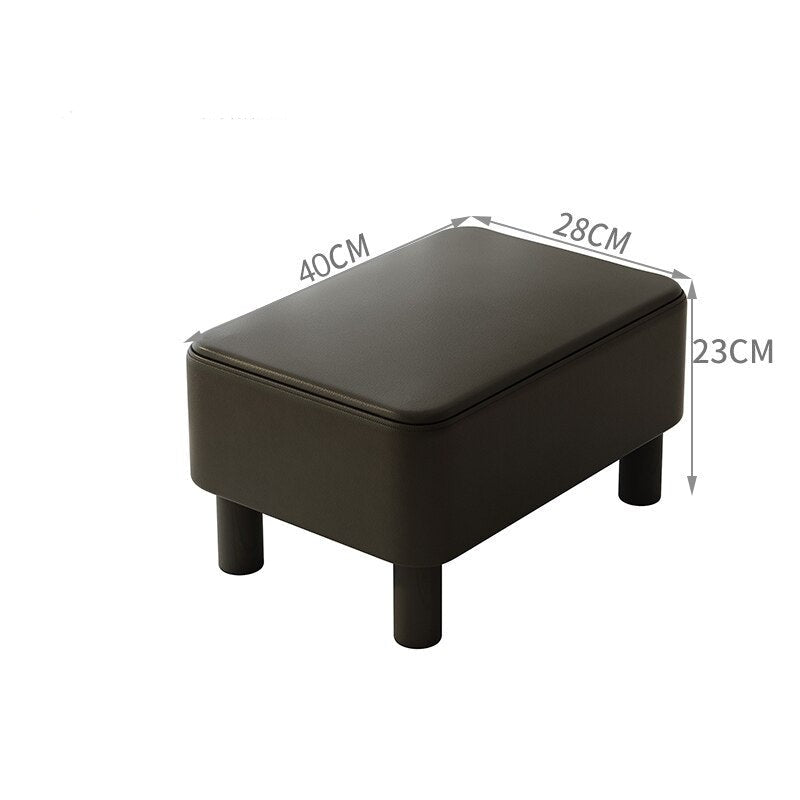 Shoe Bench Foot Rest Step Stool with Storage - Casatrail.com