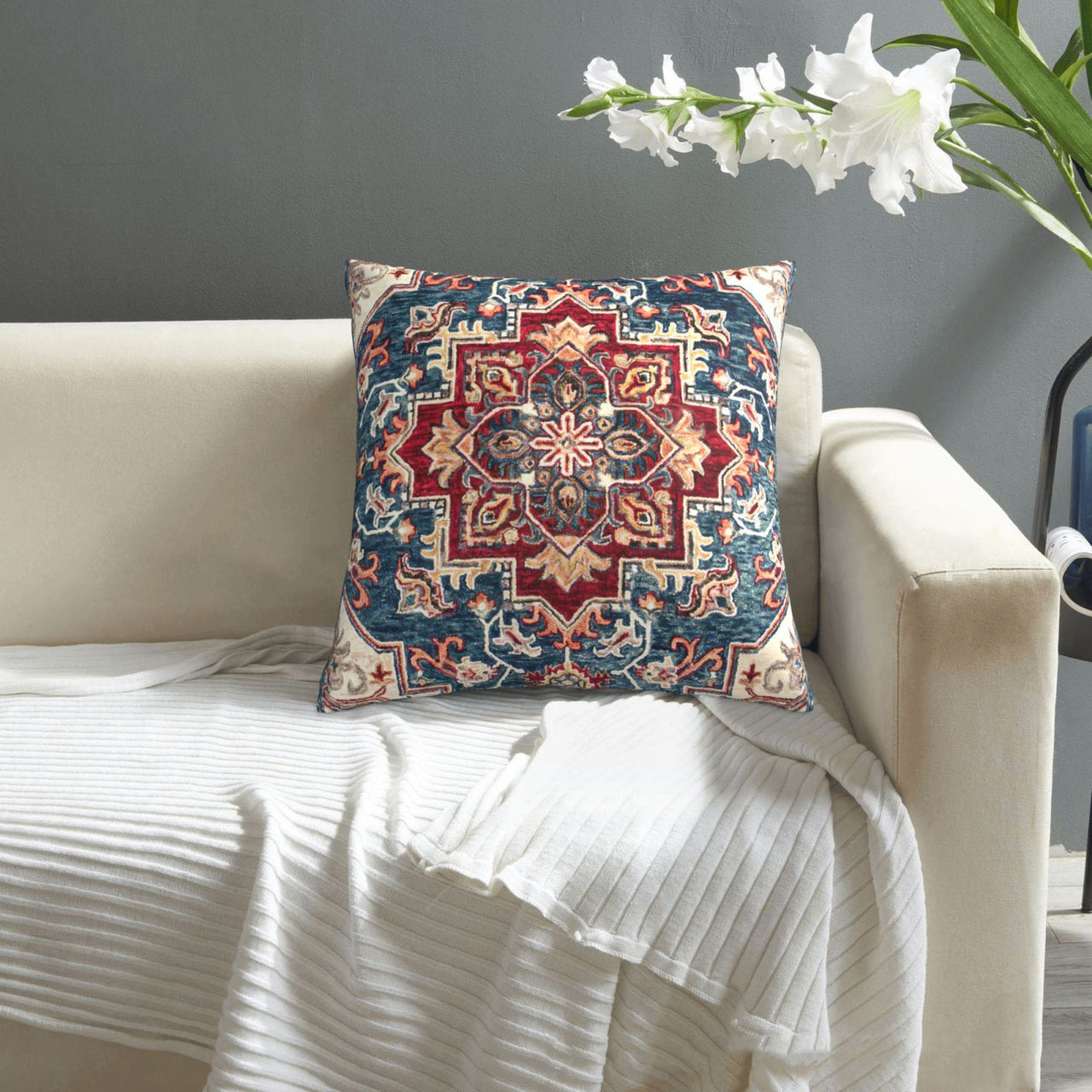 Short Plush Cushion Cover for Home Decor - Casatrail.com