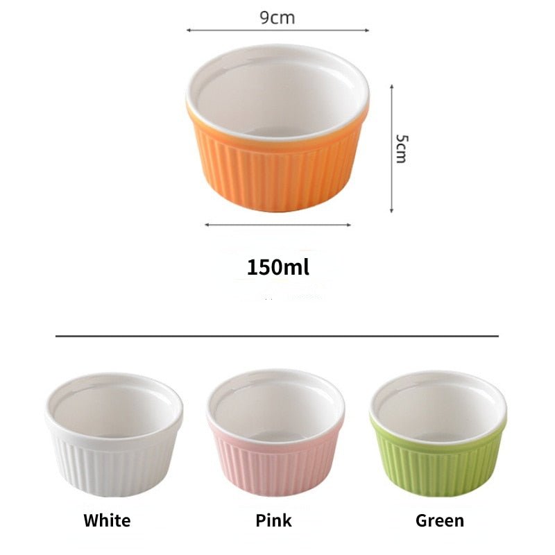 Shufulei High - Temperature Resistant Ceramic Baking Bowl - Casatrail.com