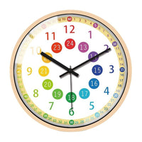 Thumbnail for Silent Non - Ticking Kids Wall Clock - Casatrail.com