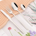 Silver Dinnerware Set - 24Pcs