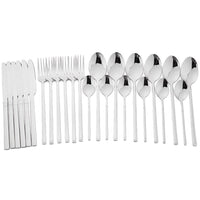 Thumbnail for Silver Dinnerware Set - 24Pcs - Casatrail.com