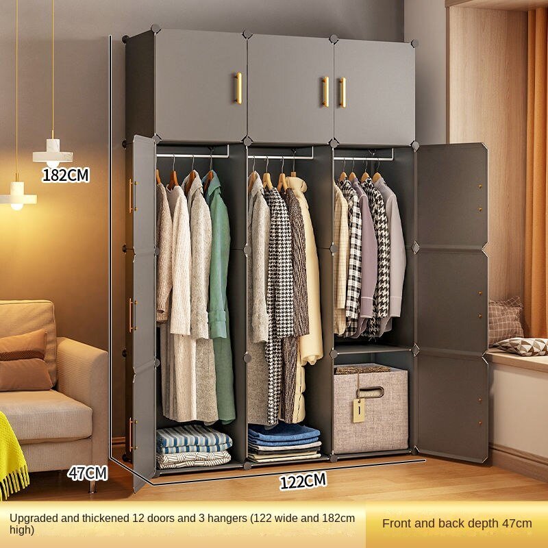 Simple Cube Storage Wardrobe - Casatrail.com