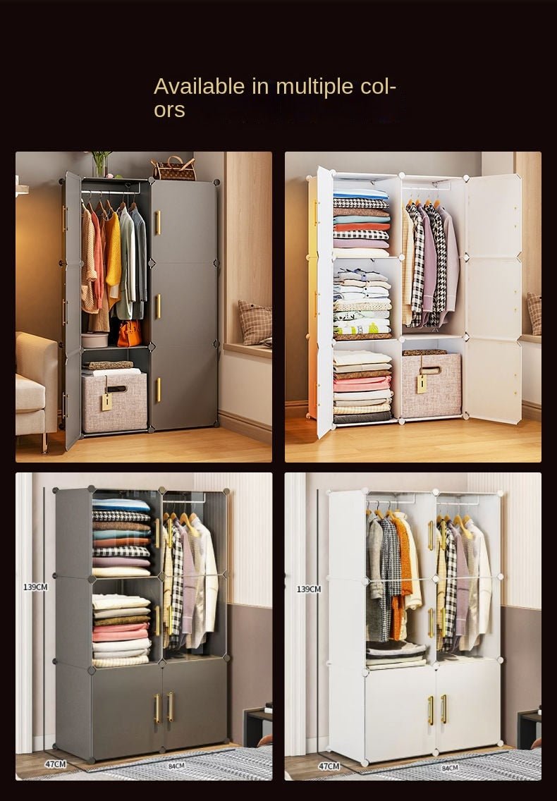 Simple Cube Storage Wardrobe - Casatrail.com