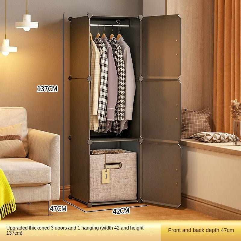 Simple Cube Storage Wardrobe - Casatrail.com