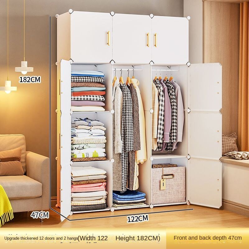 Simple Cube Storage Wardrobe - Casatrail.com