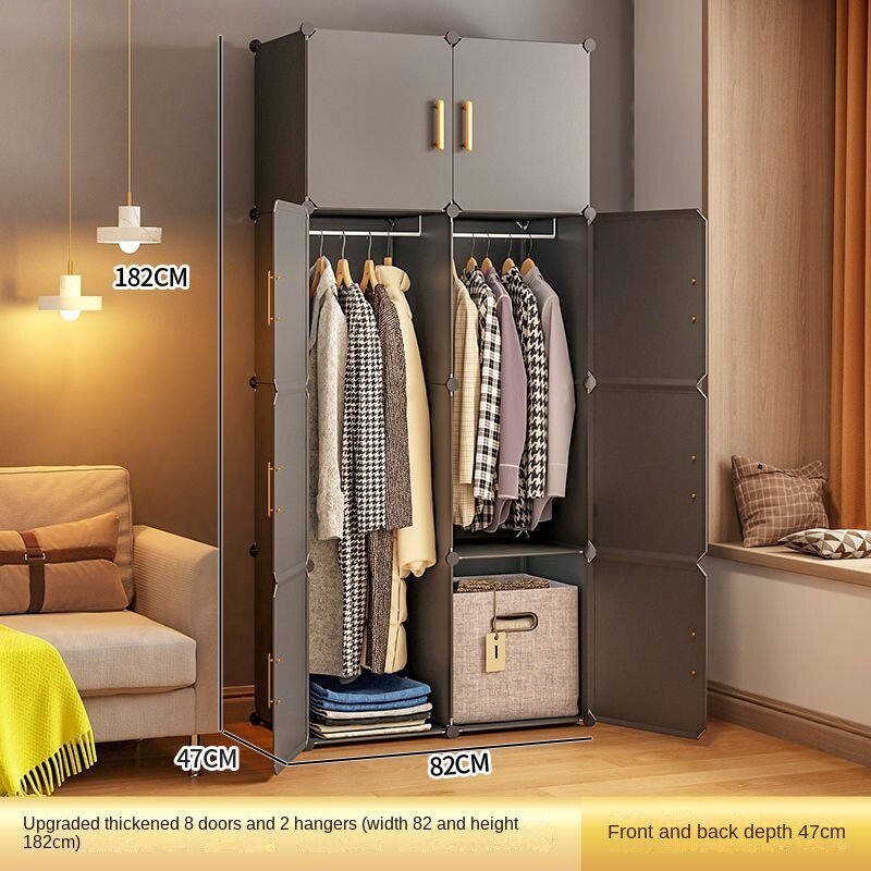 Simple Cube Storage Wardrobe - Casatrail.com