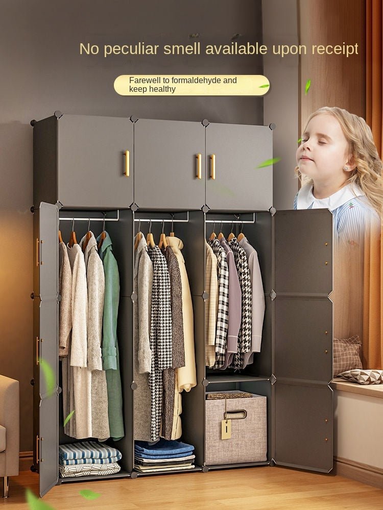 Simple Cube Storage Wardrobe - Casatrail.com