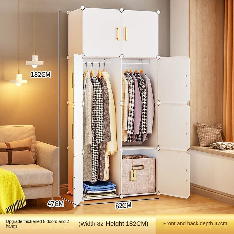 Simple Cube Storage Wardrobe - Casatrail.com