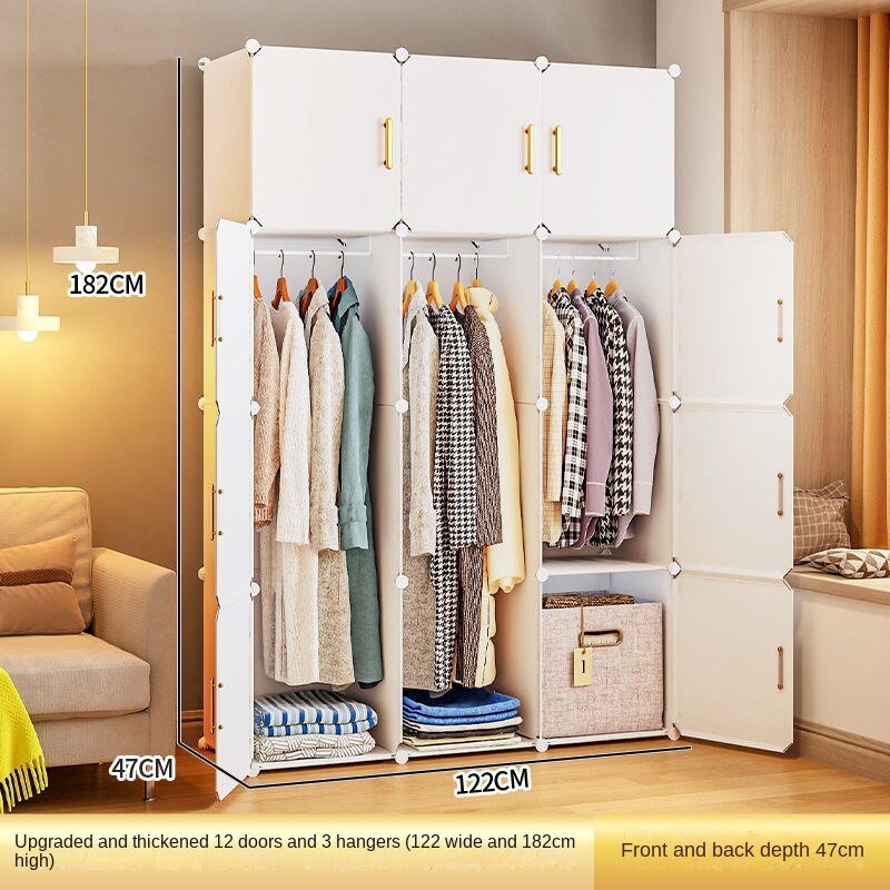 Simple Cube Storage Wardrobe - Casatrail.com